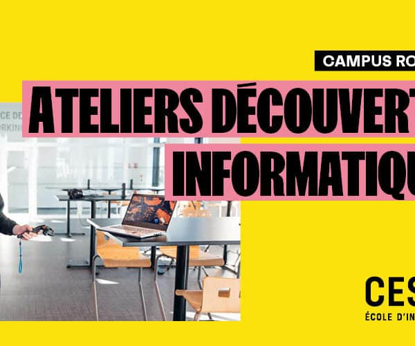 Ateliers Découverte Informatique à CESI Rouen : Maintenance et Réseaux
